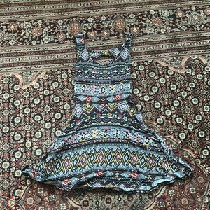 Banana Lemon Cutout Dress